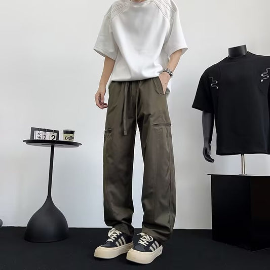 Quick Drying Loose Straight Leg Sweatpants - Harajuku Style