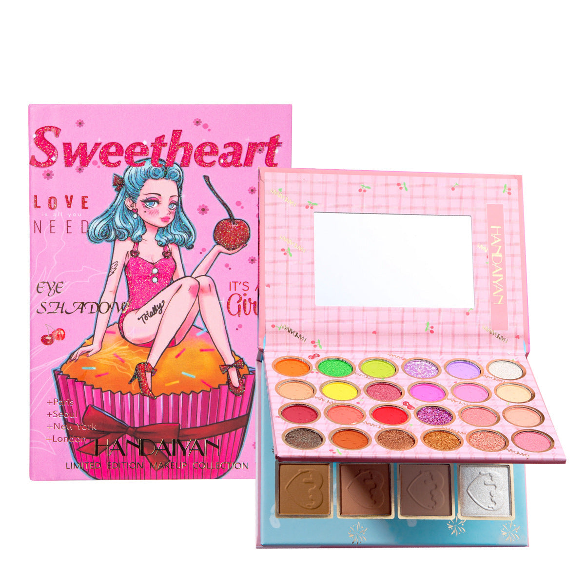32 Color Harajuku Inspired Makeup Palette Set