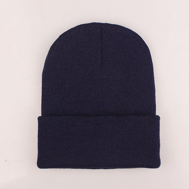 Cute Knitted Beanie Hat for Women - Harajuku Style Cap