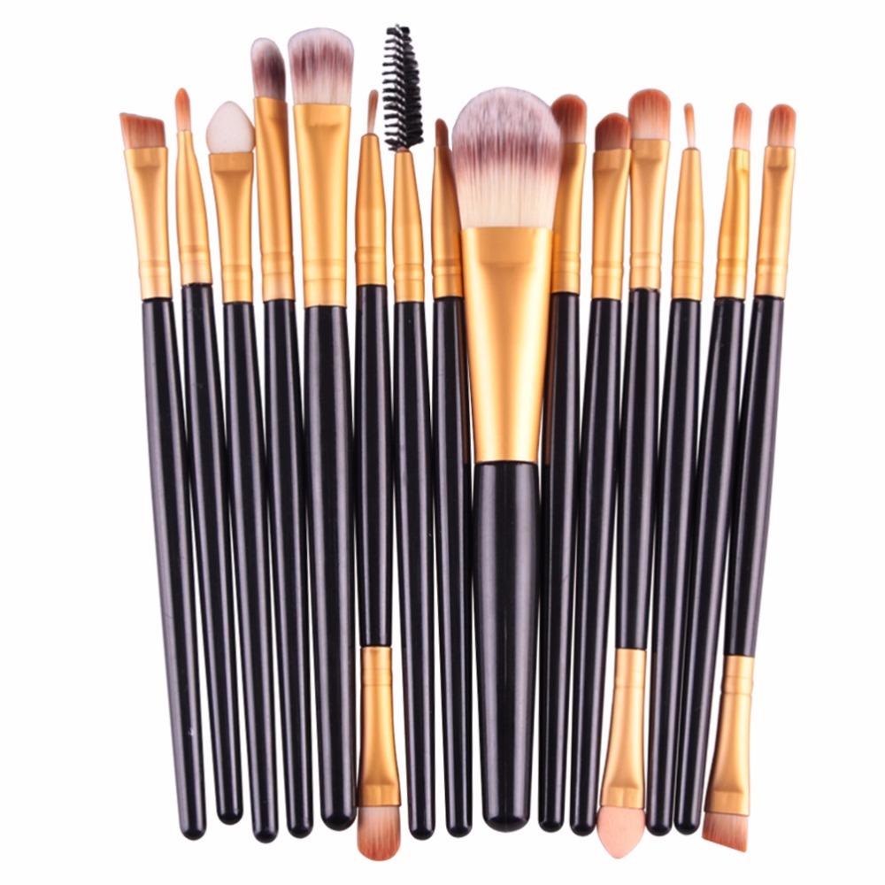 15Pcs Harajuku Style Makeup Brushes Set