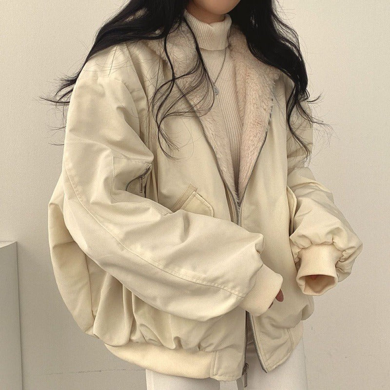 Harajuku Style Women's Hooded Winter Jacket