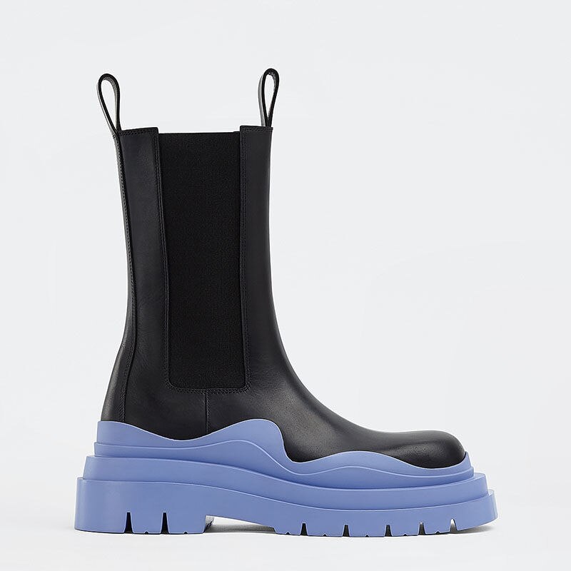 Harajuku Style Mid-Calf Boots for Women