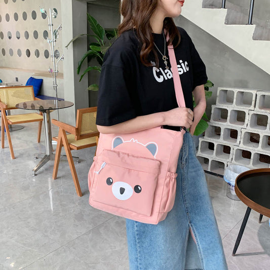 Harajuku Style Nylon Large Capacity Messenger Bag