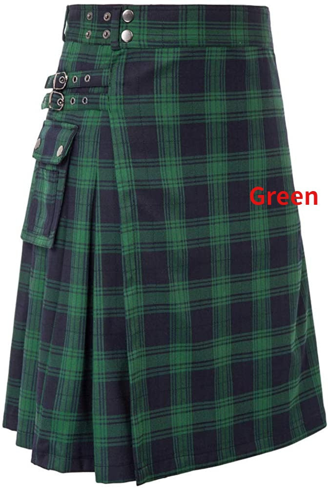 Scottish Holiday Plaid Skirt - Harajuku Style