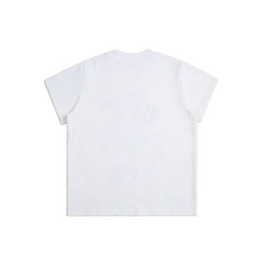 Playful Graffiti Dog Tee - Unisex Loose Fit