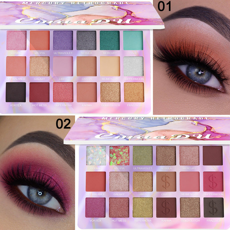 18 Colors Harajuku Style Eyeshadow Palette