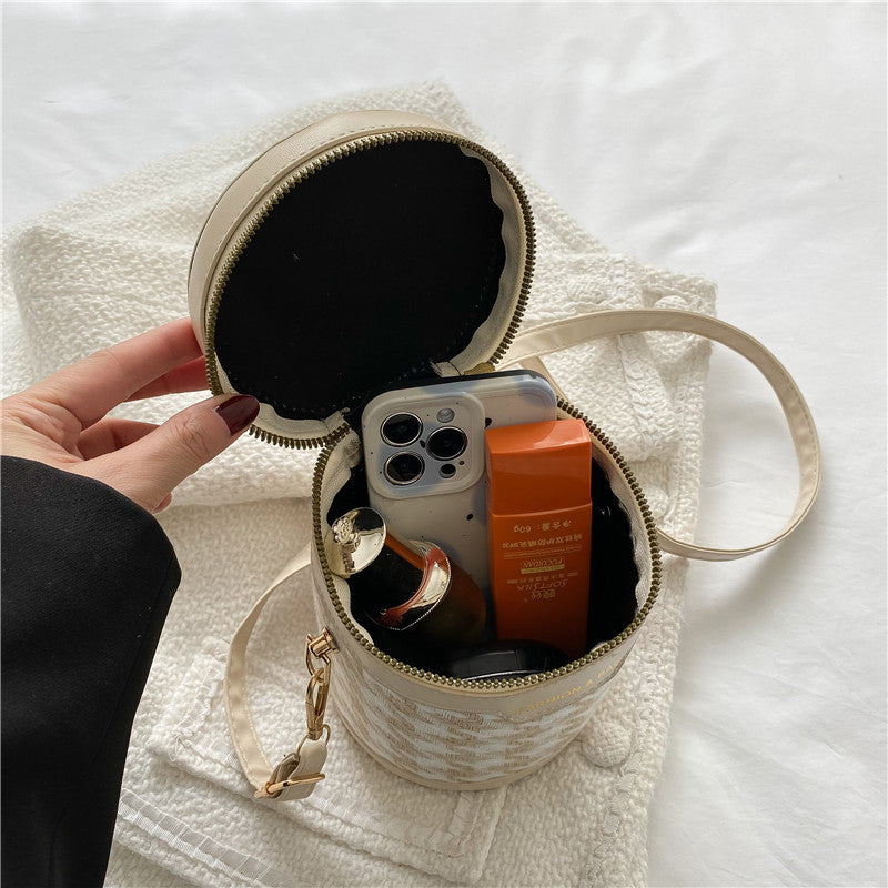 Harajuku Style Cylinder Bag for Women