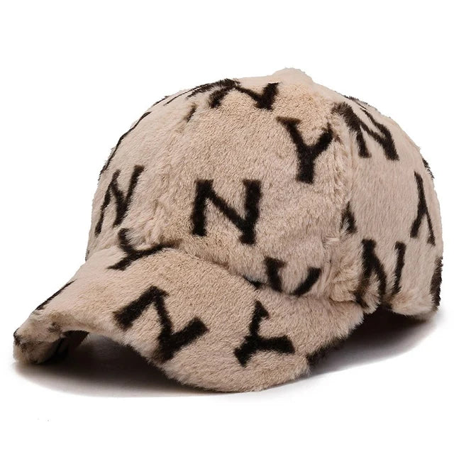 Leopard Print Short Brim Adjustable Baseball Cap