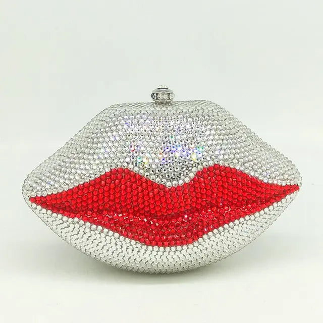 Harajuku Style Women’s Crystal Clutch Evening Bag
