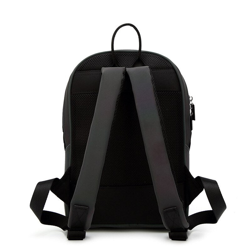 Luminous Irregular Triangle Sequin Backpack - Harajuku Style