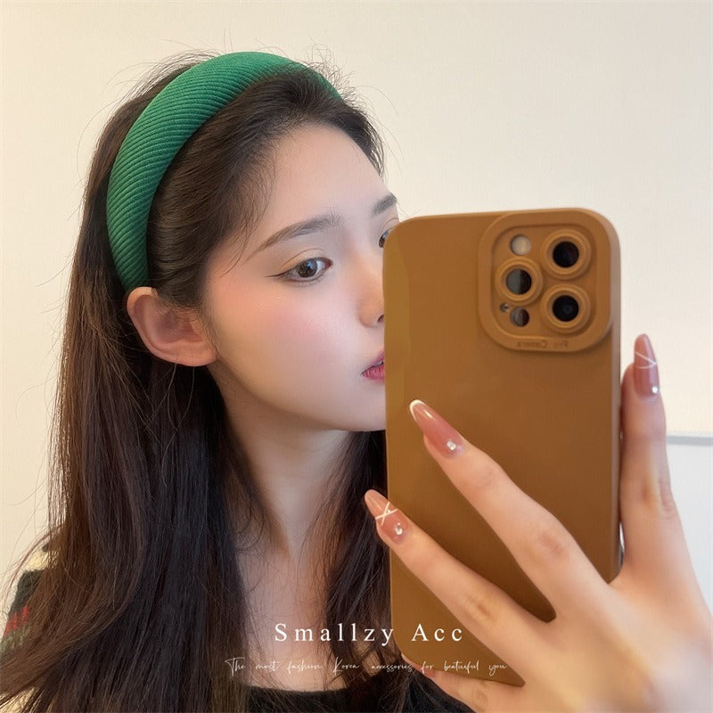 Korean Retro Corduroy Hair Band
