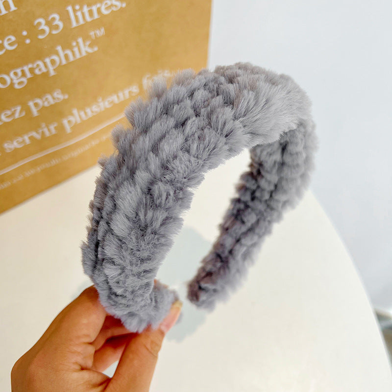 Plush Mink Hair Band R522