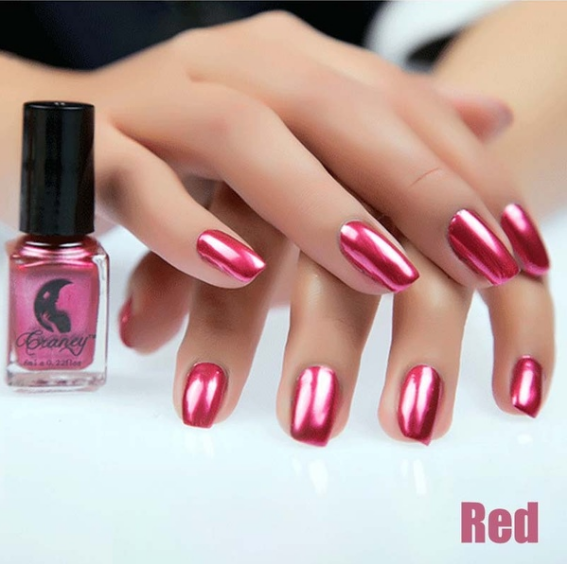 14 Color Metallic Mirror Nail Polish - Harajuku Style