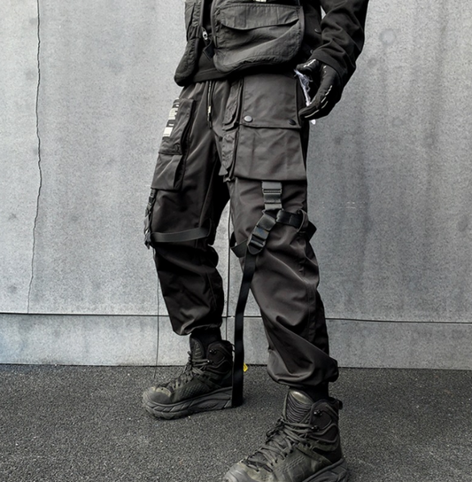 Harajuku Style Loose Casual Overalls for Men