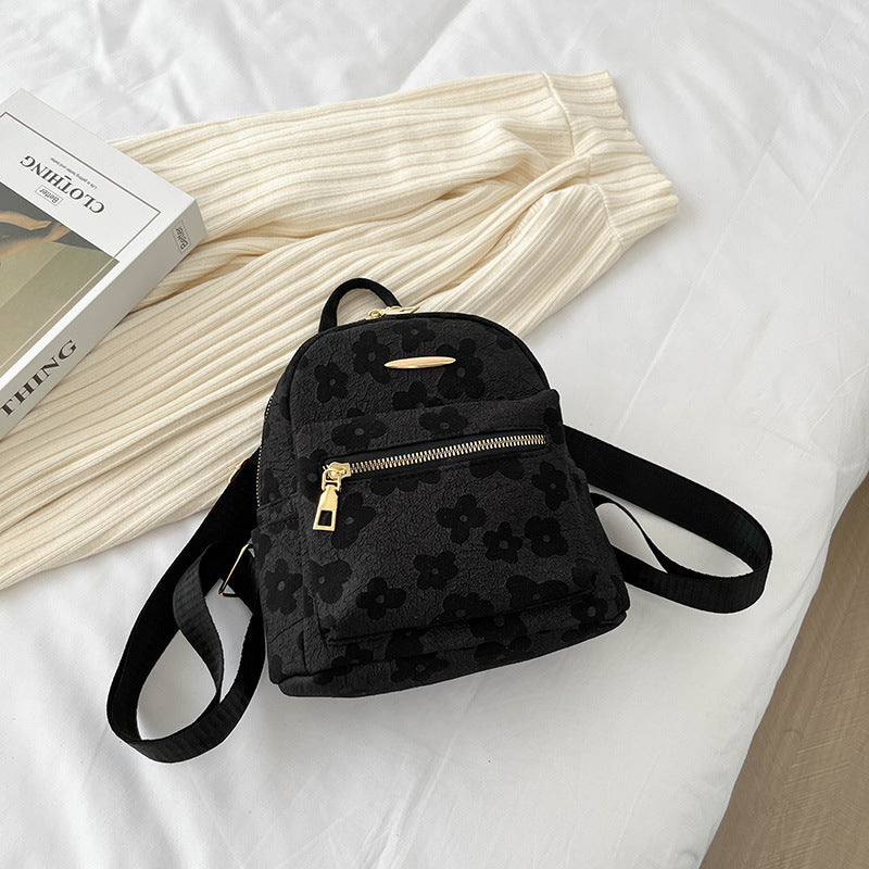 Trendy Printed Backpack for Women - Large Capacity Casual Bag