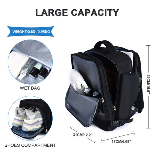 Harajuku Style Travel Backpack - Multifunctional & Stylish