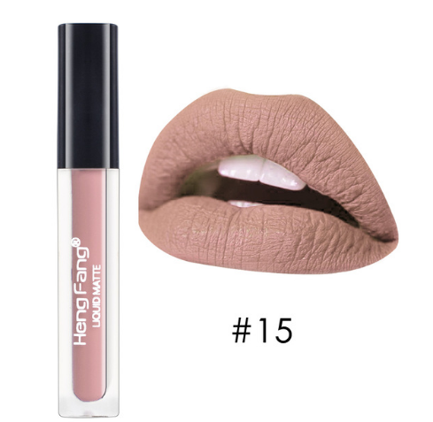 Harajuku Style Long-lasting Waterproof Matte Liquid Lipstick - 20 Colors