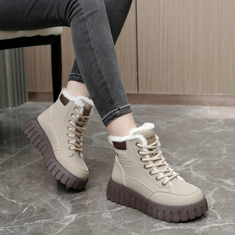 Stylish Winter Boots for Women - Plush & Warm Footwear