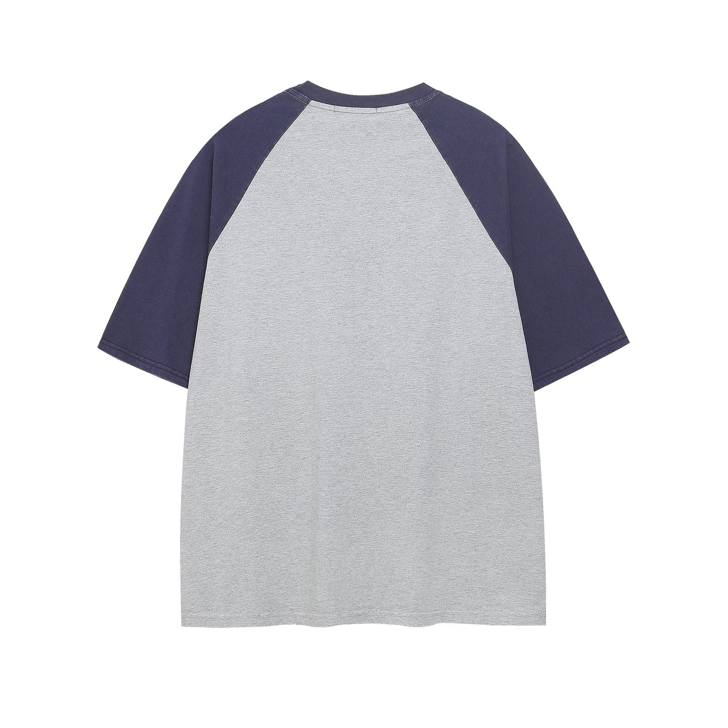 Retro Colorblock Coconut Tree Print T-Shirt