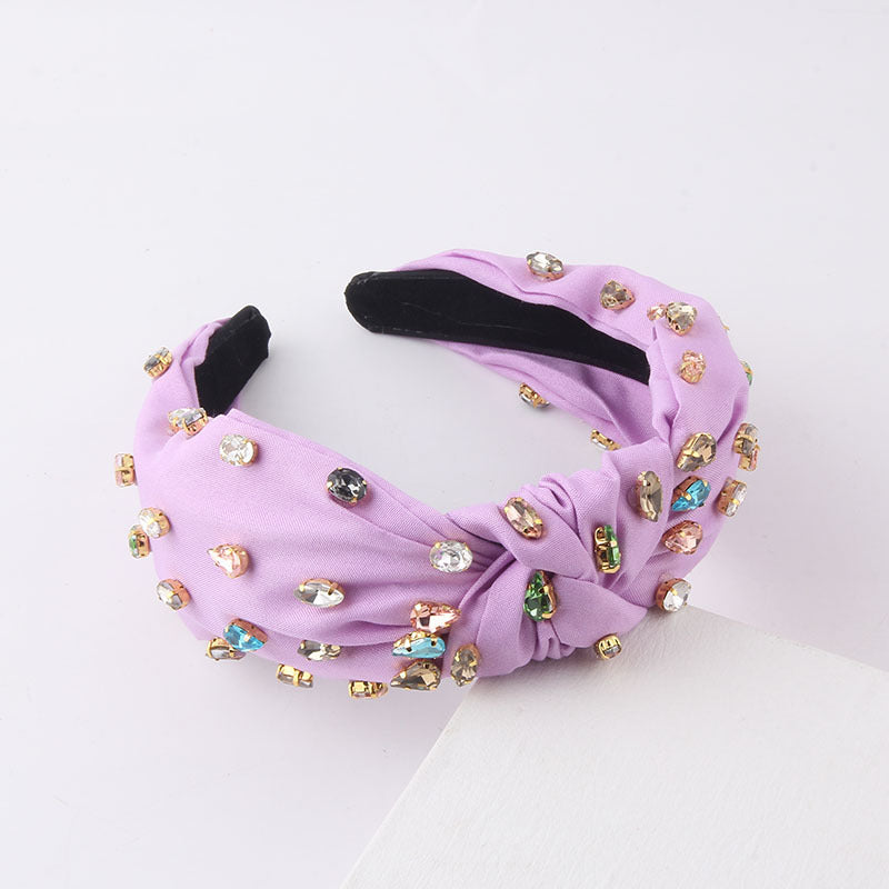 Colorful Rhinestone Headband for Women and Girls
