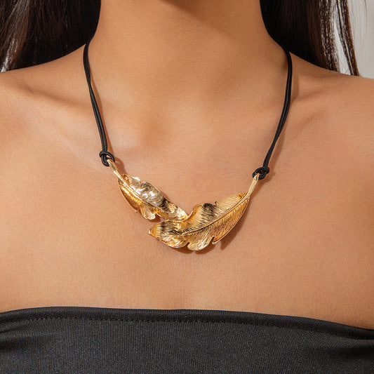 Skull Coffin Necklace with Irregular Chain