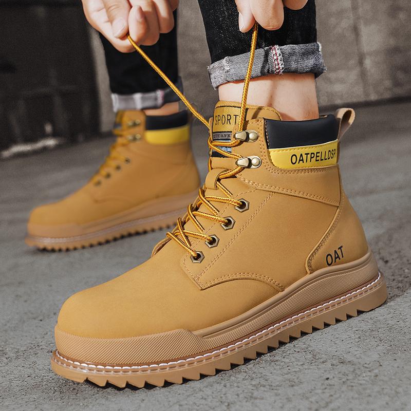 Retro Boots for Men - Casual High Top Workwear