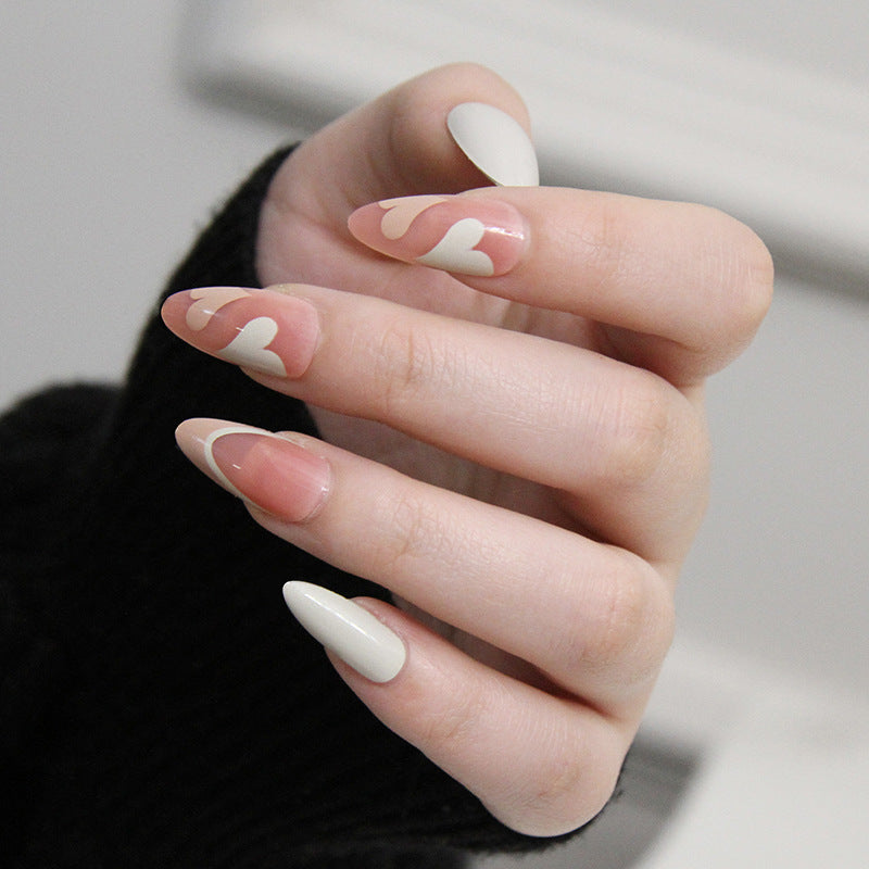 Glittery Harajuku Style Girl’s Manicure Wearable Nails