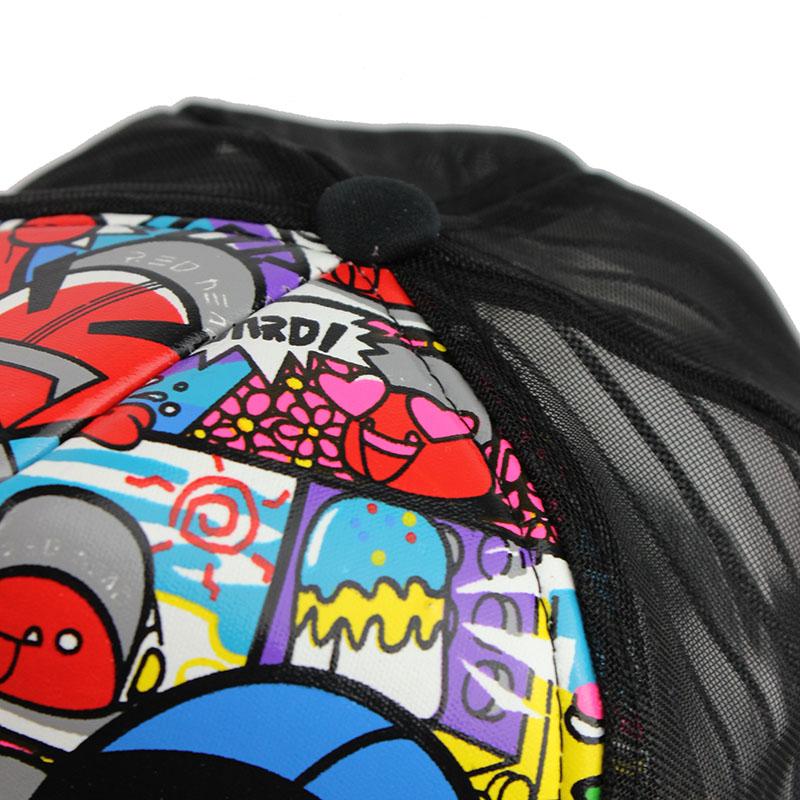 Vintage Style Unisex Trucker Snapback Hat - Harajuku Fashion