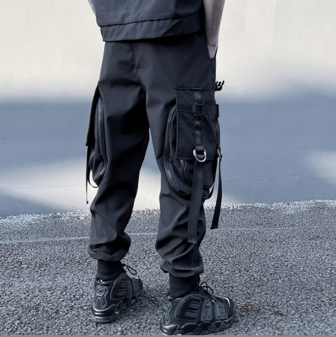 Harajuku Style Loose Overalls - Functional & Fashionable