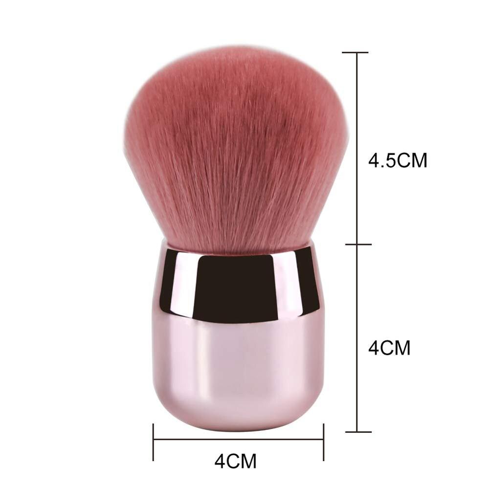 Colorful Kabuki Makeup Brush for Perfect Concealer Blending