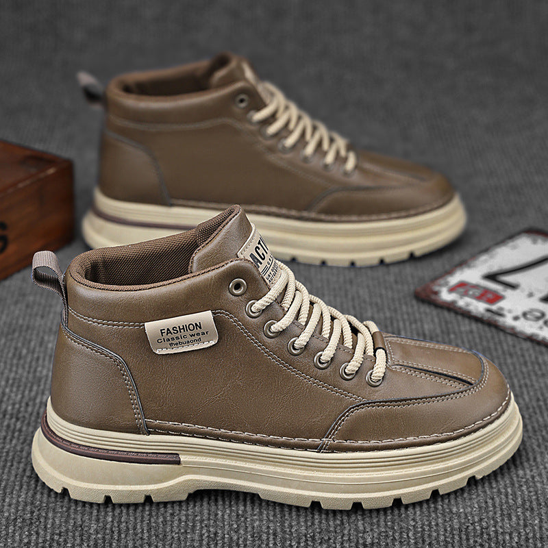 High Top Boots for Men - Trendy Casual Workwear