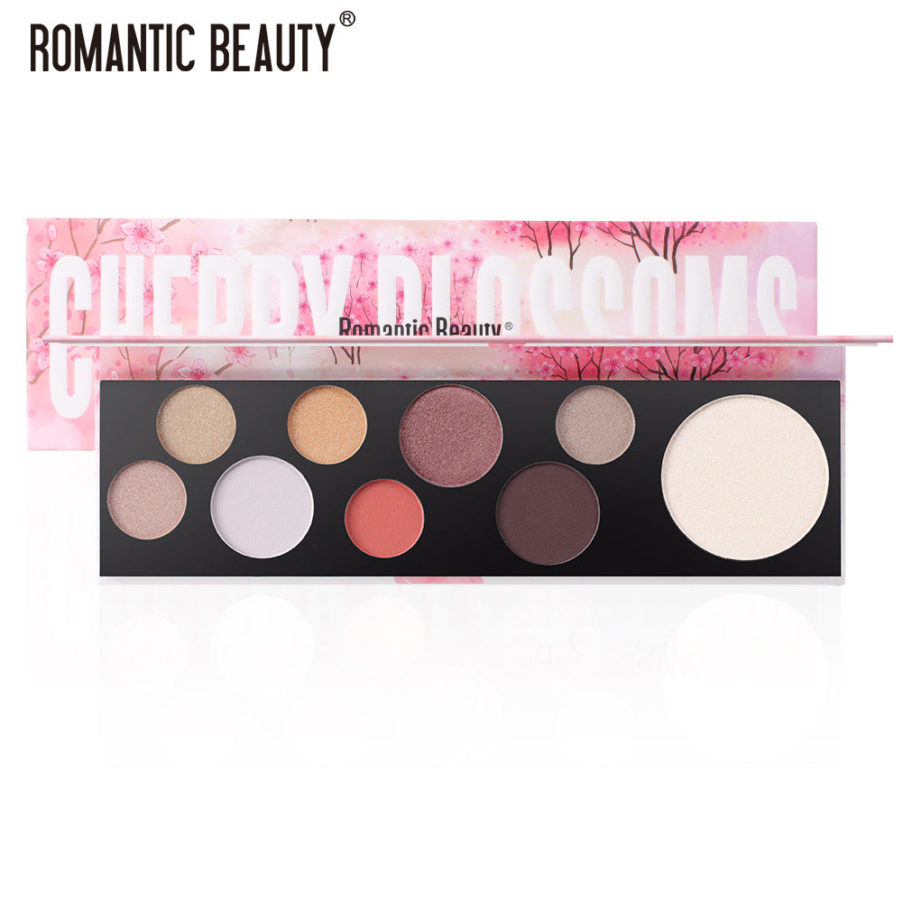 9-Color Bubble Eye Shadow Palette – Harajuku Inspired