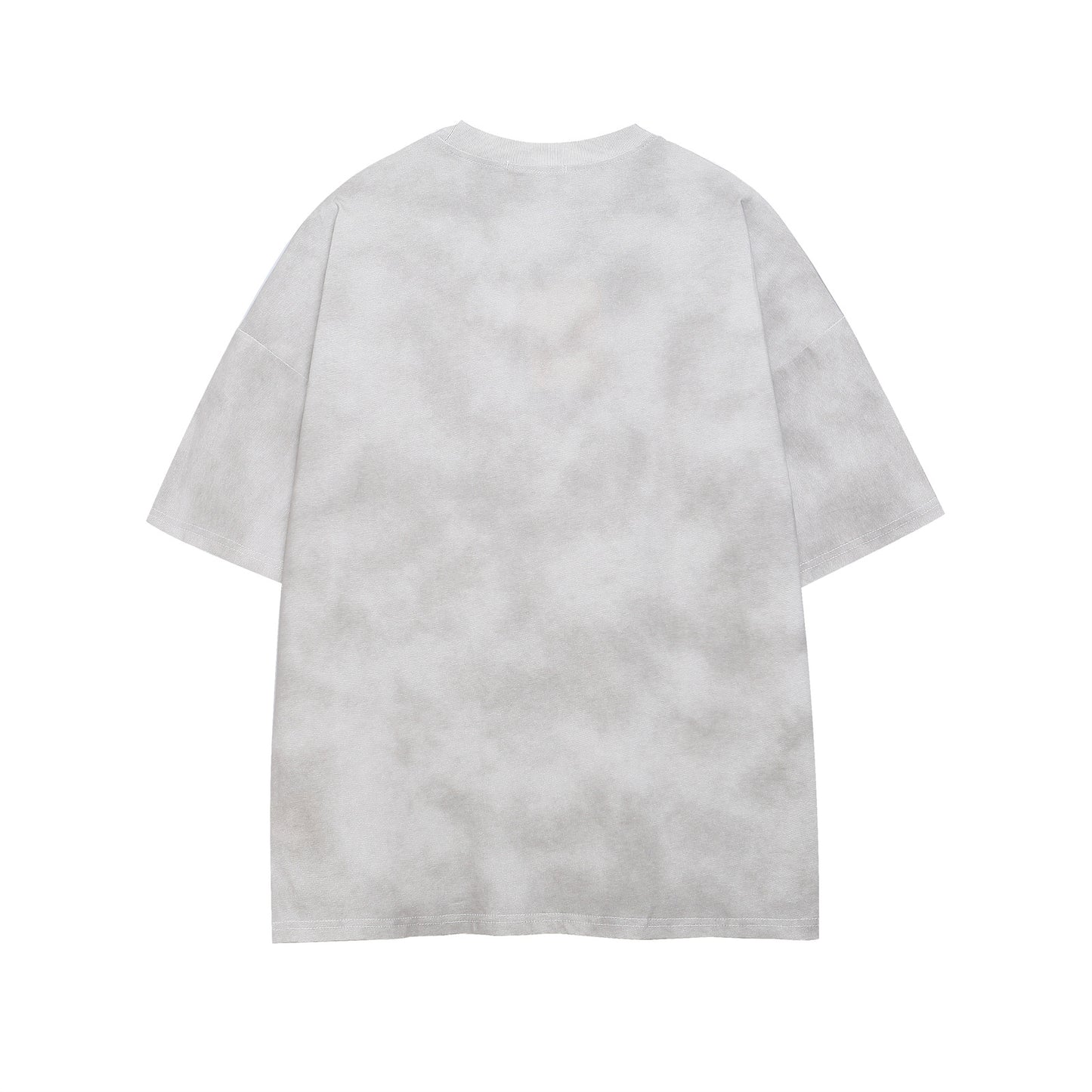 Harajuku Style Round Neck Short Sleeved T-Shirt