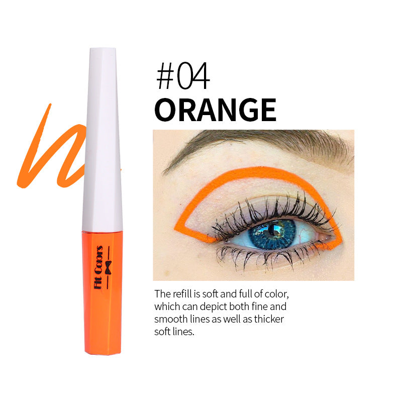 Rainbow Fluorescent Eyeliner - Waterproof & Quick-Drying