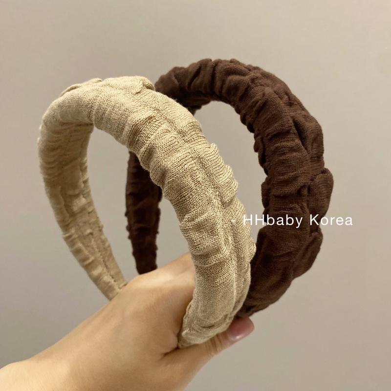 Folded Bubble Knitted Sponge Headband