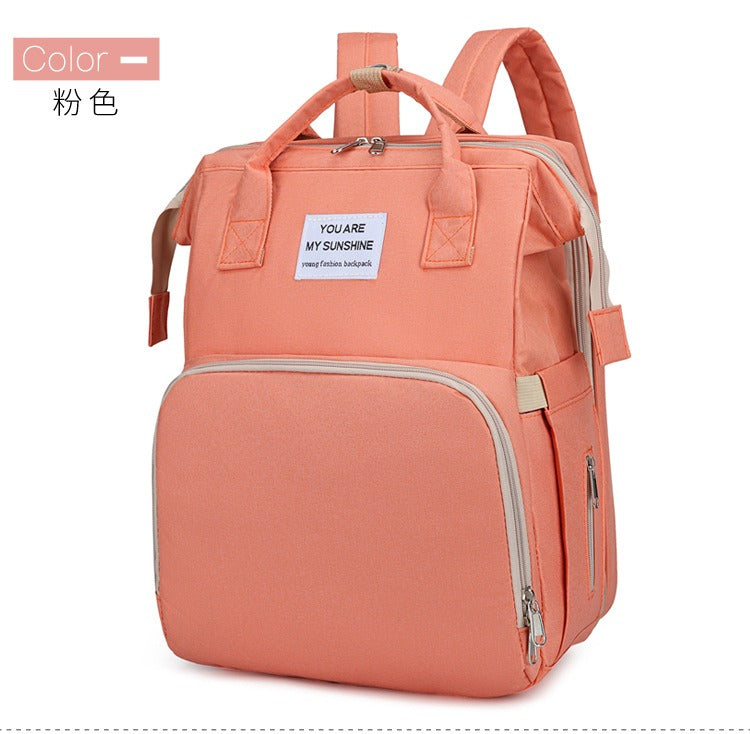 Harajuku Style Portable Foldable Mommy Bag Backpack