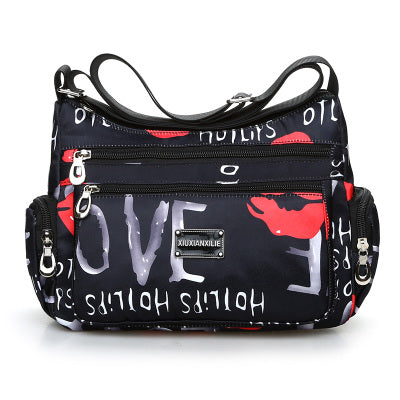 Harajuku Floral Shoulder Bag - Vintage Style Messenger Bag