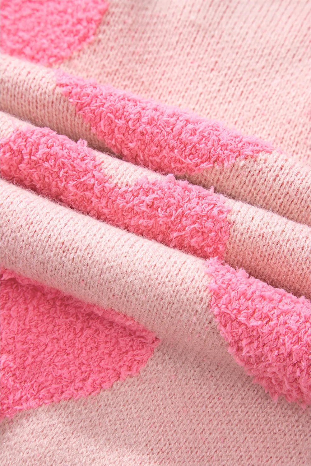 Valentine's Day Heart Jacquard Sweater