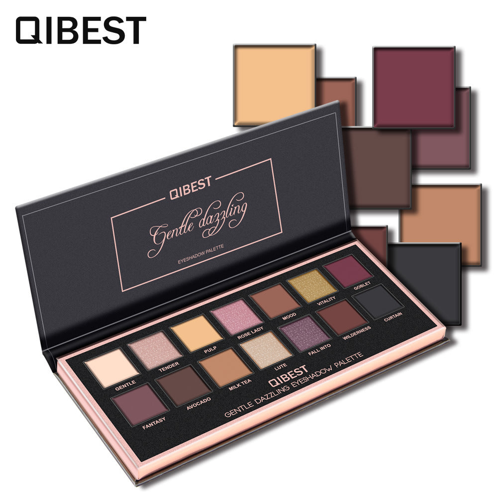 14 Color Matte Eyeshadow Palette - Low Key Luxury