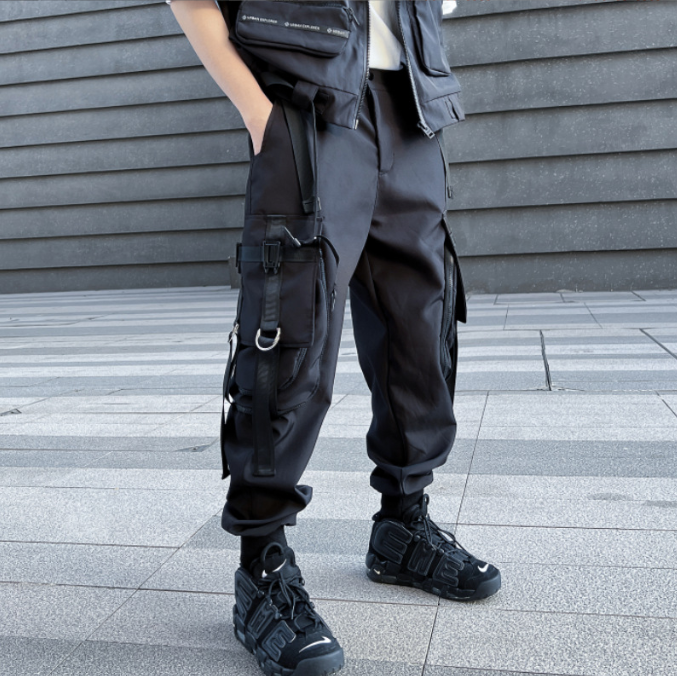 Harajuku Style Loose Overalls - Functional & Fashionable