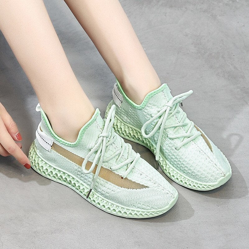 Harajuku Style Summer Knitted Shoes for Women