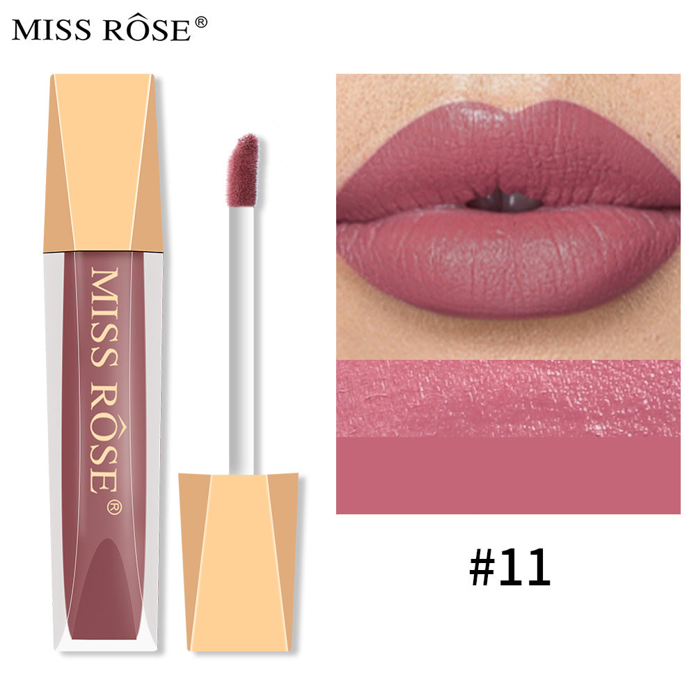 Harajuku Matte Pearlescent Lip Gloss - Velvet Finish