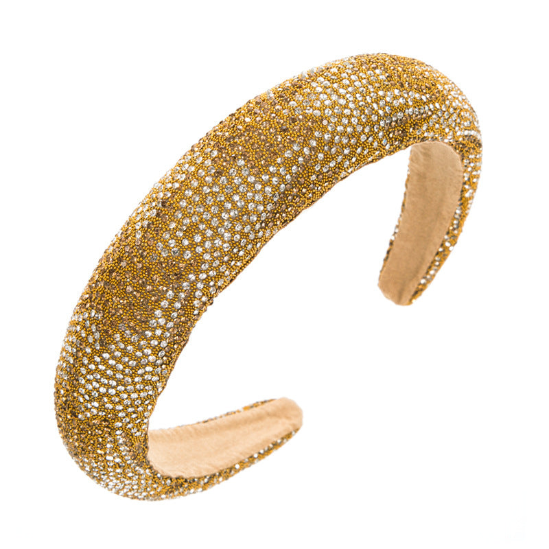 New Light Luxury Rhinestone Headband