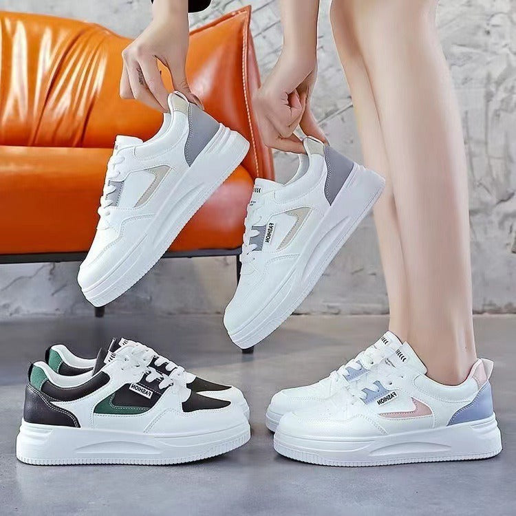 Trendy Basic Little White Shoes for Women