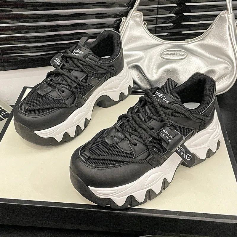 Ultra High Thick Soled Height Increasing Shoes