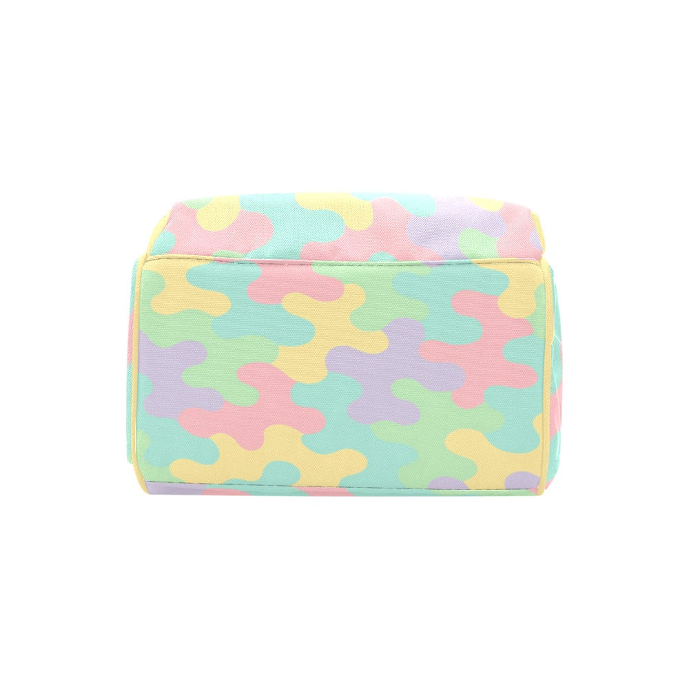 Harajuku Pastel Rainbow Camo Backpack
