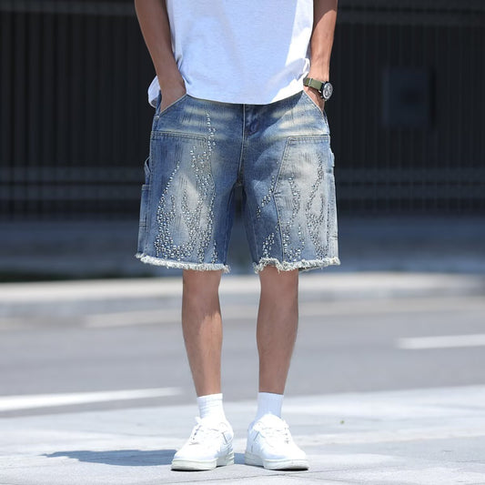 Heavy Industry Diamond Inlaid Cowboy Shorts