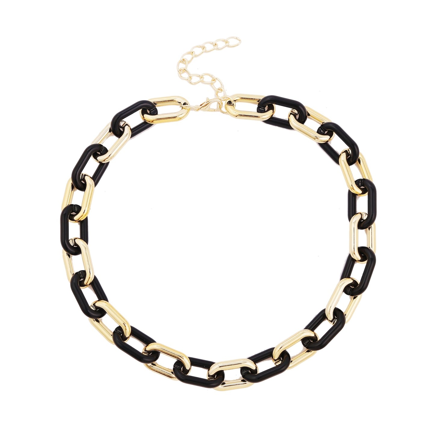 Colorful Cuban Chain Necklace - Harajuku Style