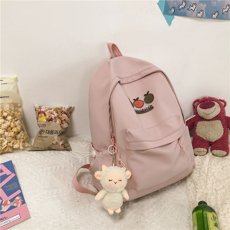 Playful Harajuku Style Girls Lightweight School Backpack