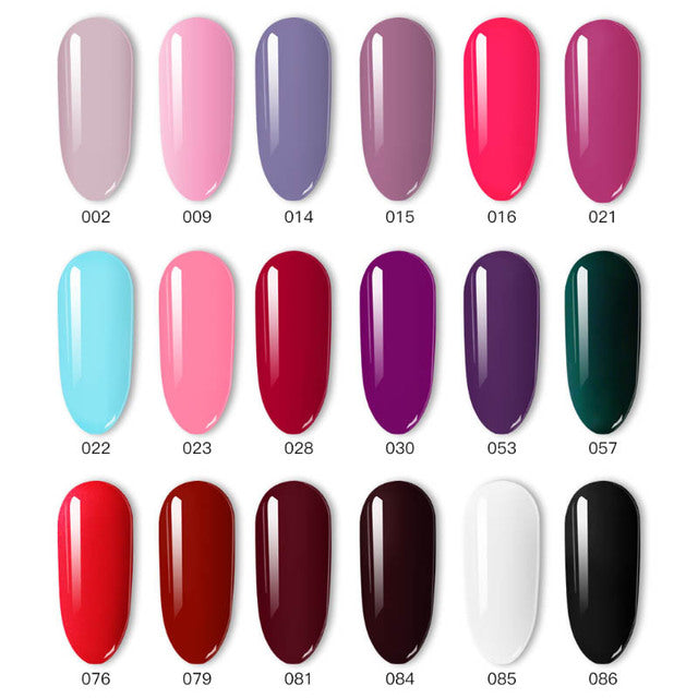 One Step Gel Nail Polish Pen - Instant Neon Colors